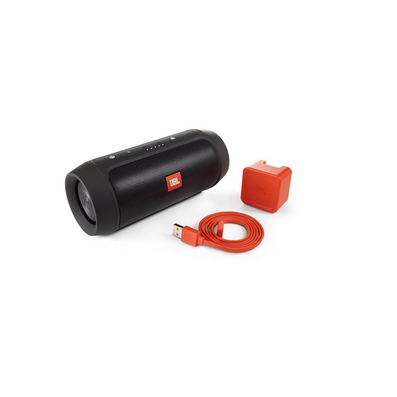 JBL Charge2+ 无线蓝牙小音箱 低音炮 移动充电 便携迷你音响 音乐冲击波超强版 爵士黑