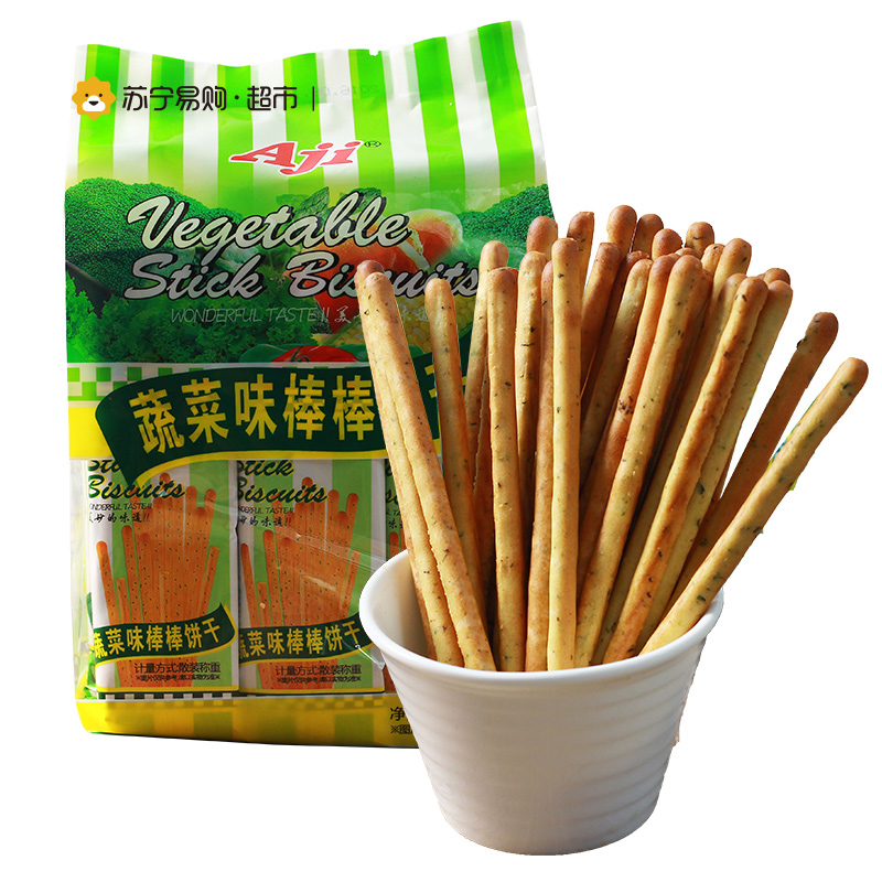 Aji棒棒饼干蔬菜味192g