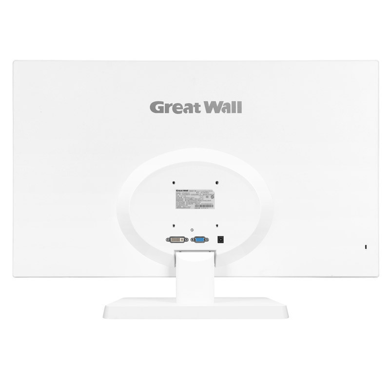 【仅深圳有货】长城（Great Wall） 27V45DL/W 27英寸液晶显示器 广视角 典雅白