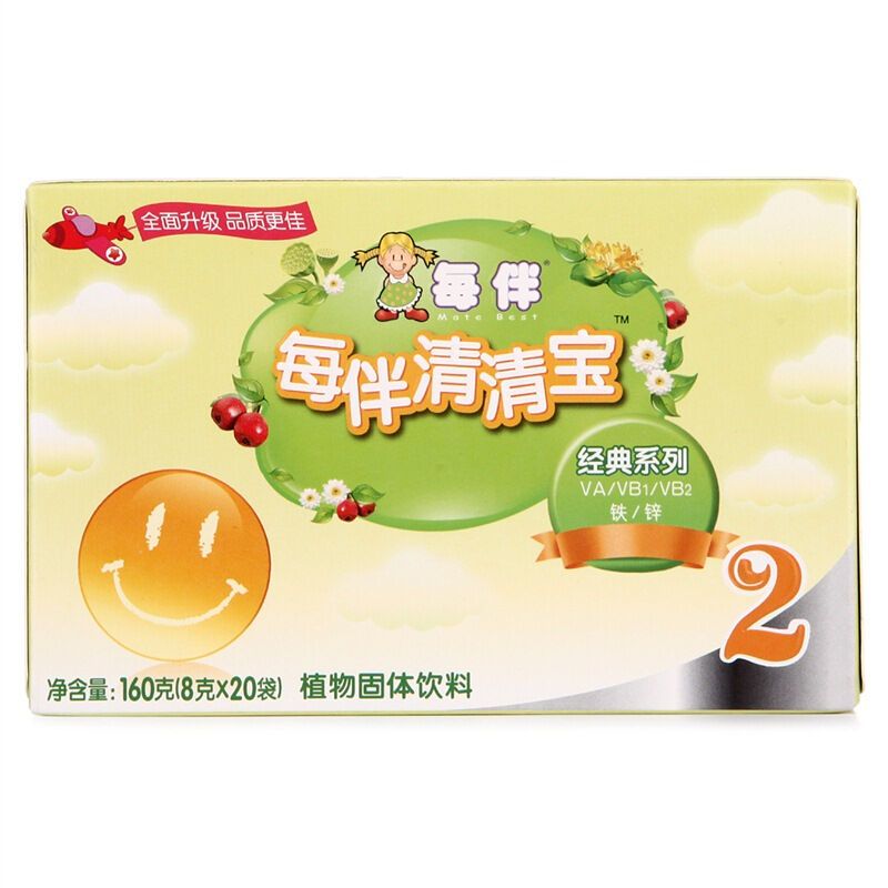 [苏宁红孩子]每伴(Mate best)清清宝经典2段 三联包160g*3 国产