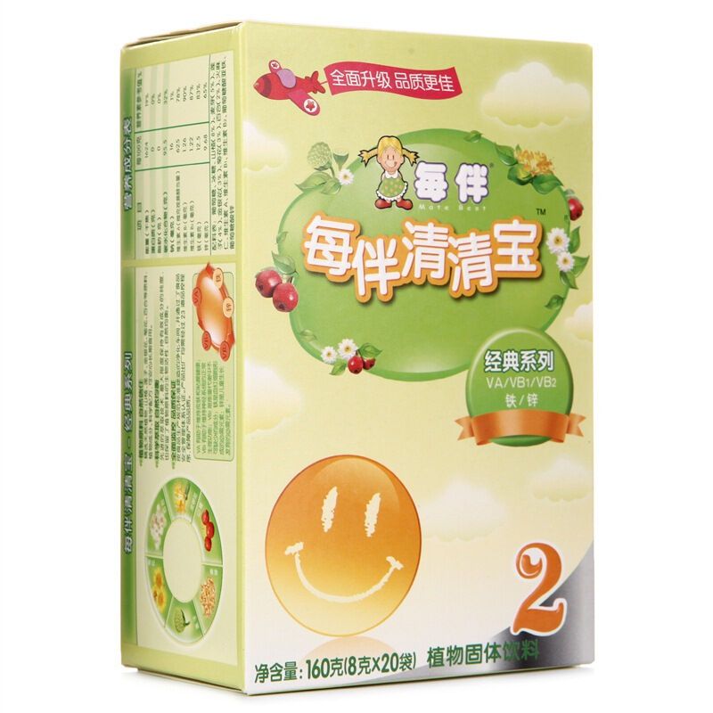 [苏宁红孩子]每伴(Mate best)清清宝经典2段 三联包160g*3 国产