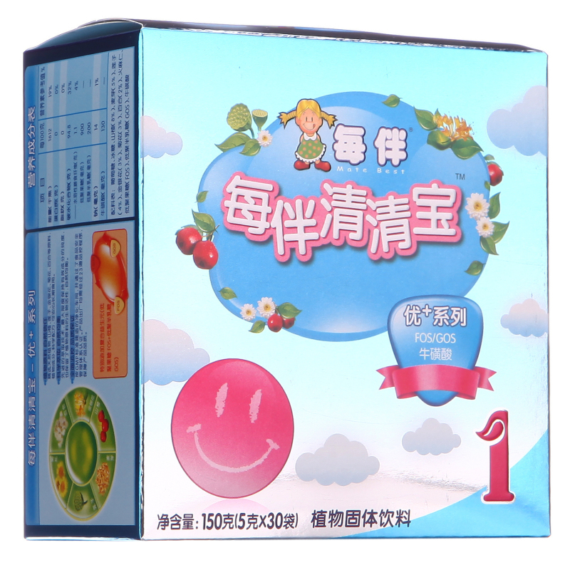 每伴(Mate best)清清宝优+原味1段 三联包150g*3 国产