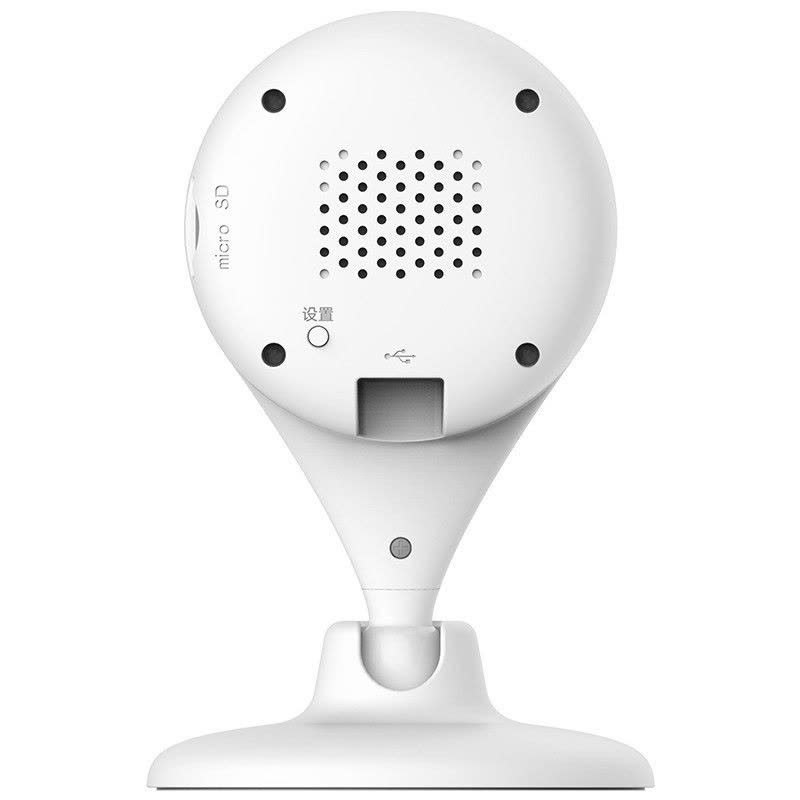 360智能摄像机1080P版 D606 包年云存储套装 小水滴 高清夜视 WIFI摄像头 双向通话 远程监控 哑白图片