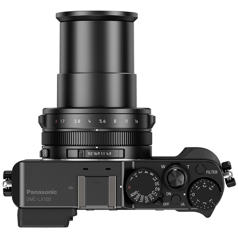 松下(Panasonic) DMC-LX100数码相机 黑色