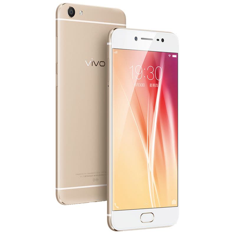 vivo X7Plus香槟金图片