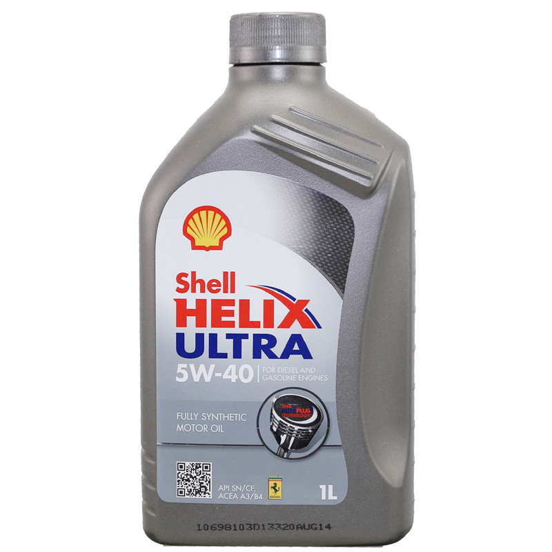 壳牌 Shell 超凡喜力 Helix Ultra 全合成机油5W-40 SN级别 1L/瓶 德国原装进口