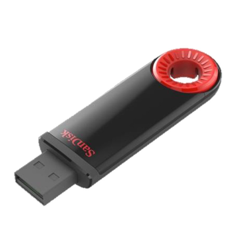 闪迪(SanDisk)酷圈(CZ57)64GB U盘 创意旋转优盘
