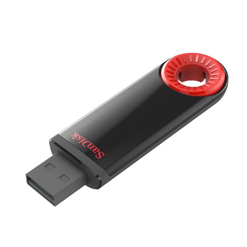 闪迪(SanDisk)酷圈(CZ57)64GB U盘 创意旋转优盘