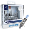 飞利浦(Philips) 汽车升级灯泡通用型/璀璨之光H1 2支装 增亮60% 时尚白光 4300K