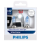飞利浦(PHILIPS)汽车升级灯泡通用/璀璨之光H7 2支装 增亮60% 时尚白光 4300K