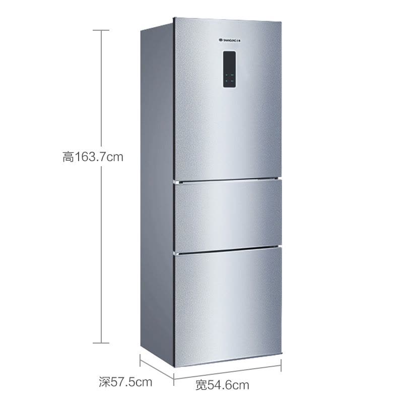 上菱(shangling) BCD-209THCEA 209升三门冰箱 电脑控温节能 三温三控 高性价比家用电冰箱图片