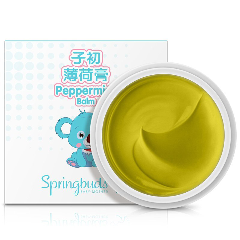 子初springbuds婴儿驱蚊液喷雾50ml+驱蚊止痒薄荷膏宝宝出行易携婴儿防蚊液