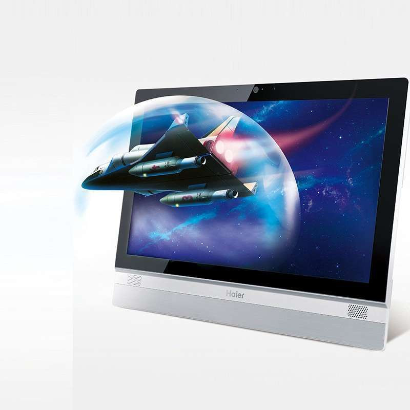海尔(Haier) Q8s-C935M 23.6英寸触摸一体机电脑乐趣(i5 8G 1TB 2G独显 白色)