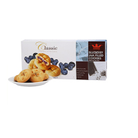 TATAWA 蓝莓果酱夹心饼干 130g/盒 马来西亚进口