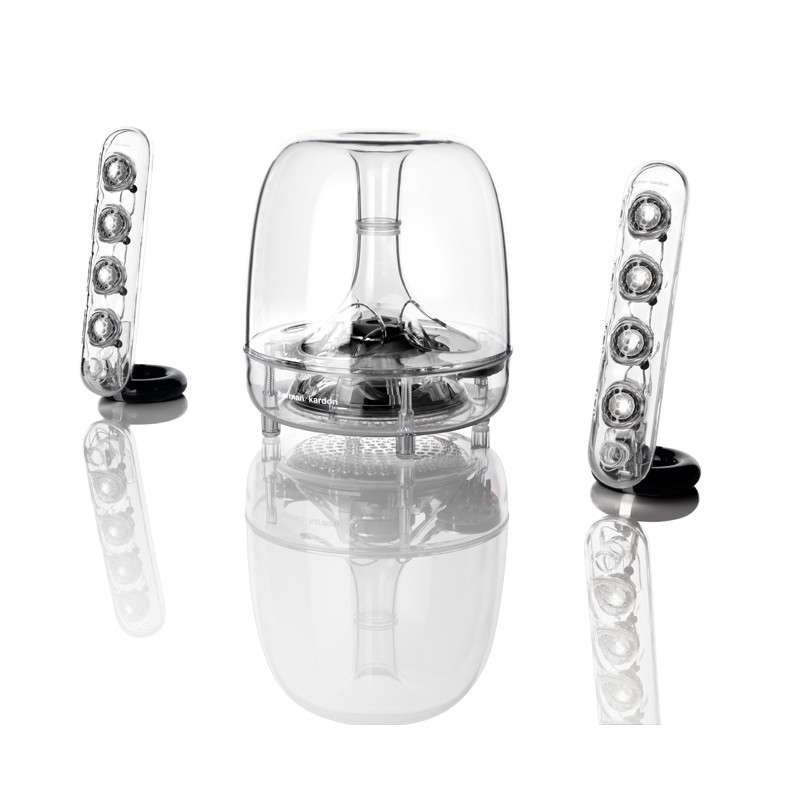 哈曼卡顿(Harman Kardon)SoundSticks III 3代 有线水晶音箱 电脑桌面音箱 电视音响