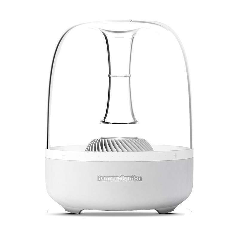 哈曼卡顿(harman kardon)AURA 音乐翡翠 无线蓝牙音箱 低音炮 手机电脑电视蓝牙音箱音响 白色