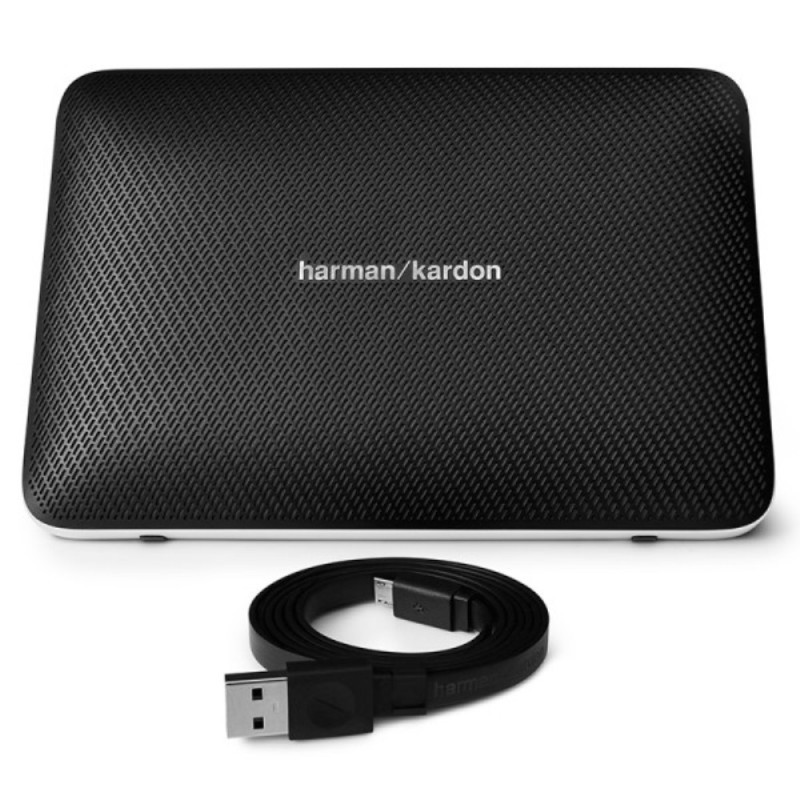 哈曼卡顿(Harman/Kardon)Esquire2 音乐精英2代 蓝牙便携音响 内置4个麦克风 充电宝 爵士黑