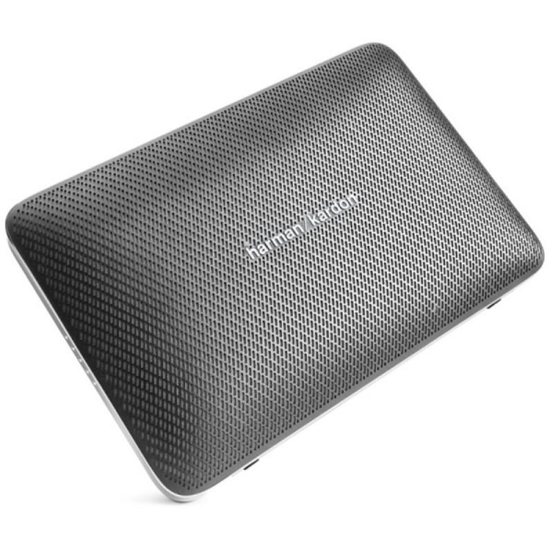 哈曼卡顿(Harman/Kardon)Esquire2 音乐精英2代 蓝牙便携音响 内置4个麦克风 充电宝 银色