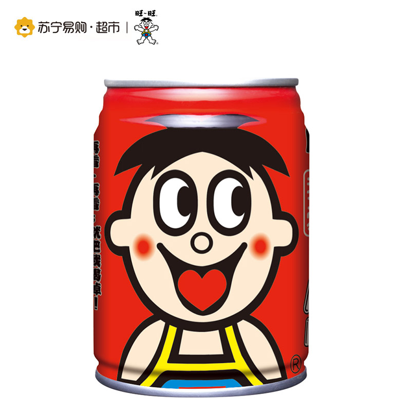 [苏宁超市]旺旺 旺仔牛奶(原味)245ml X24/箱