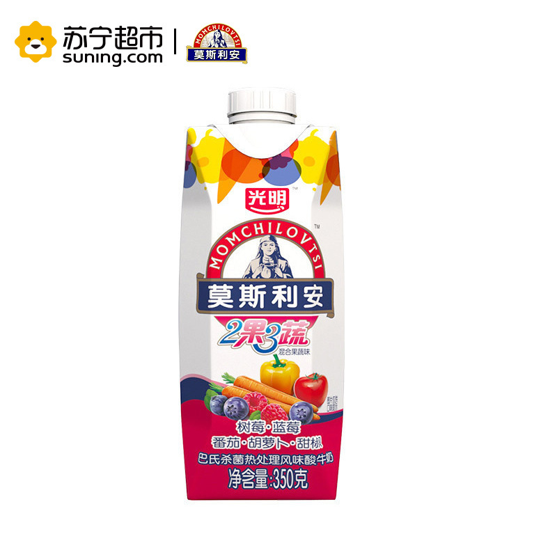 光明莫斯利安混合果蔬红色款350克*6