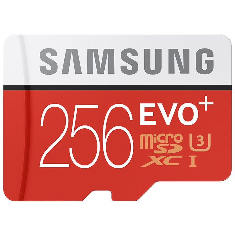 三星(SAMSUNG) MicroSD存储卡 256G(CLASS10 UHS-1 95MB/s) EVO Plus