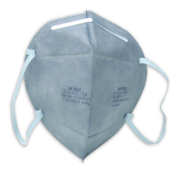 3M 两个包装9021A折叠式颗粒物防护口罩(耳带式/灰色)