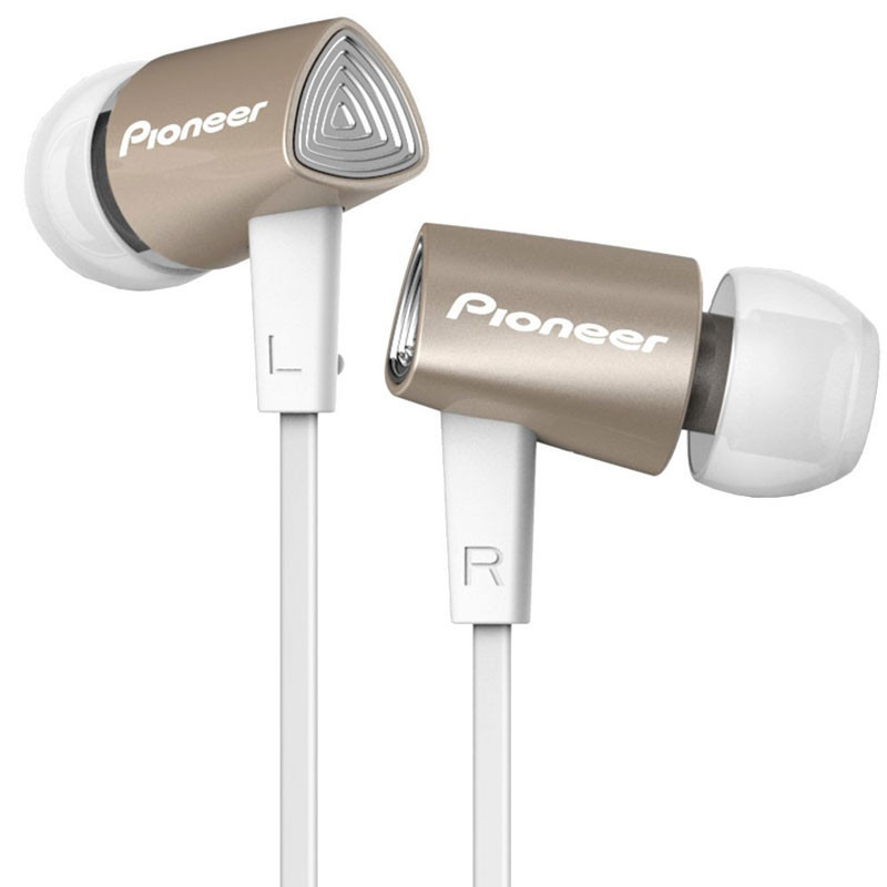 Pioneer/先锋 SEC-CL31S手机耳机入耳式音乐运动耳塞 金色