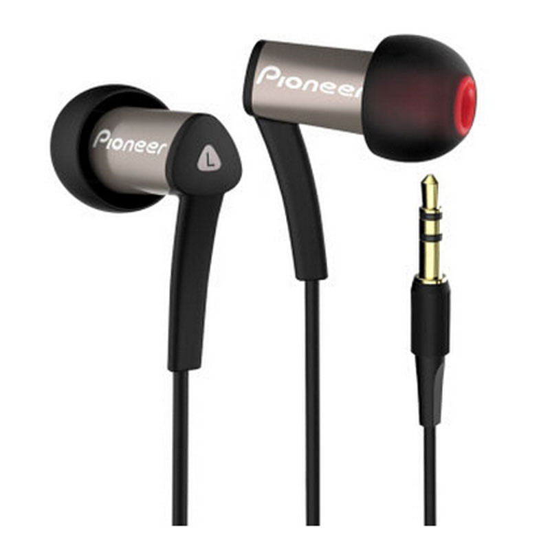 Pioneer/先锋 SE-CLM10手机耳机入耳式音乐运动耳塞 棕色