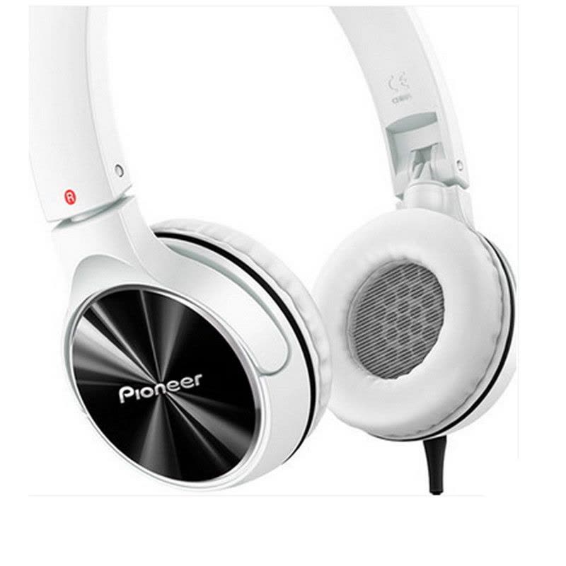Pioneer/先锋 SE-MJ532重低音耳机 头戴式电脑手机耳机 便捷出街可折叠耳机 白色图片