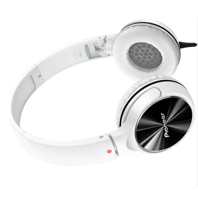 Pioneer/先锋 SE-MJ532重低音耳机 头戴式电脑手机耳机 便捷出街可折叠耳机 白色高清大图