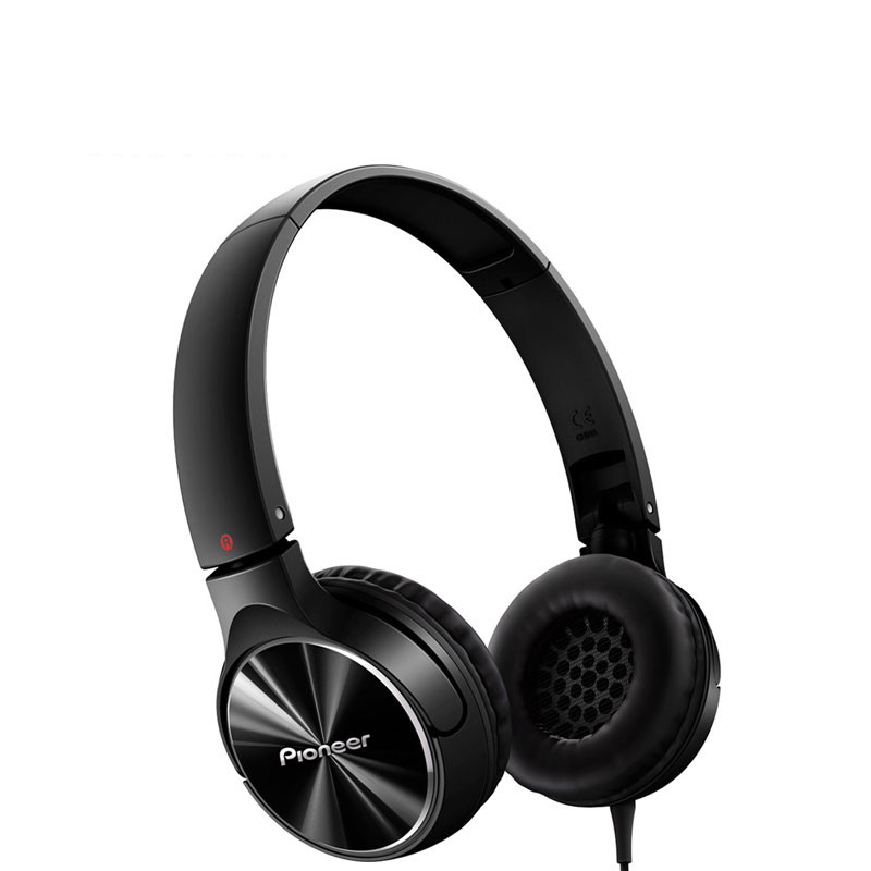 Pioneer/先锋 SE-MJ532重低音耳机 头戴式电脑手机耳机 便捷出街可折叠耳机 黑色