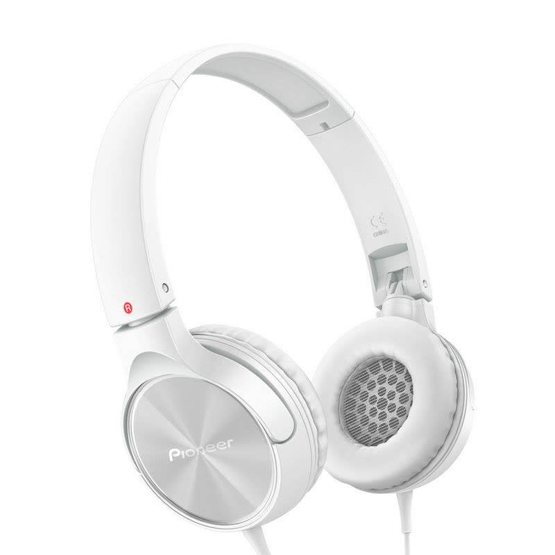 Pioneer/先锋 SE-MJ522重低音耳机 头戴式电脑耳机 手机通用可折叠耳机 白色图片