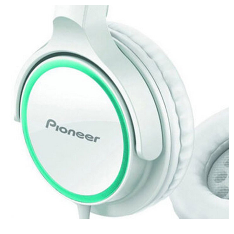 Pioneer/先锋 SE-MJ512重低音耳机 头戴式电脑耳机 手机通用可折叠耳机 蓝绿白