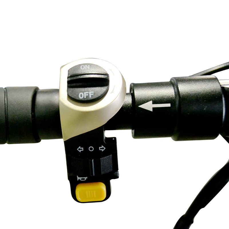 爱奇e族 电动滑板车迷你 锂电池可折叠 成人代步两轮 代驾专用 白色无座位标配新款