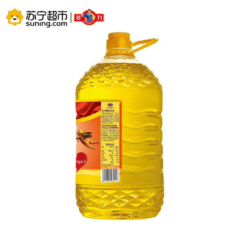 多力 调和油 (Omega3) 5L/瓶 油质精纯食用油