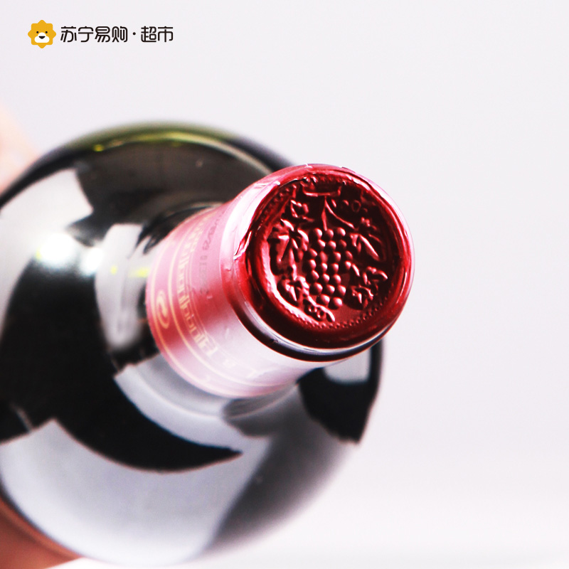 法国原瓶原装进口库赞伊城堡窖藏干红葡萄酒高清大图