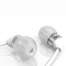 爱科技(AKG) K323XS 入耳式耳机 立体声重低音音乐耳机 超轻超小设计 苹果版 珍珠白