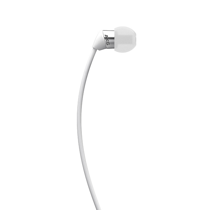 爱科技(AKG) K323XS 入耳式耳机 立体声重低音音乐耳机 超轻超小设计 苹果版 珍珠白