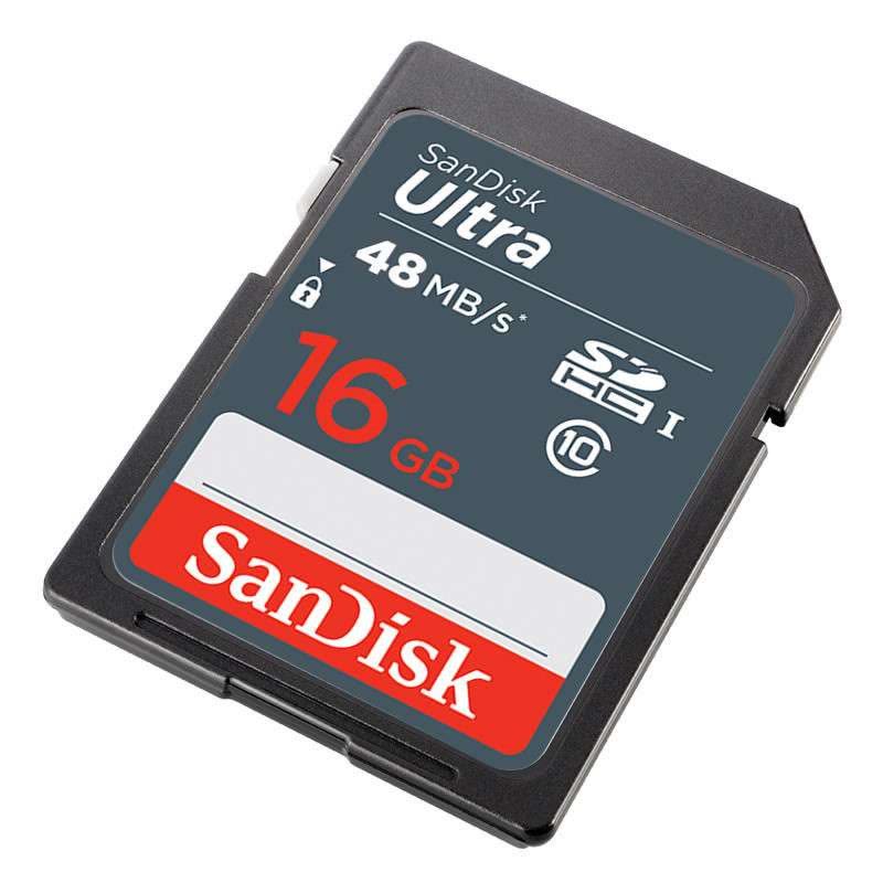 闪迪(SanDisk)SD卡 16G 48MB/s 相机存储卡图片