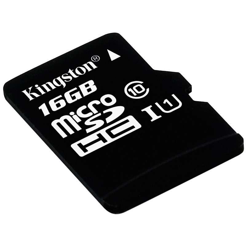 金士顿(Kingston)TF卡 16G 80MB/s 手机存储卡(Micro SD)Class10 UHS-I