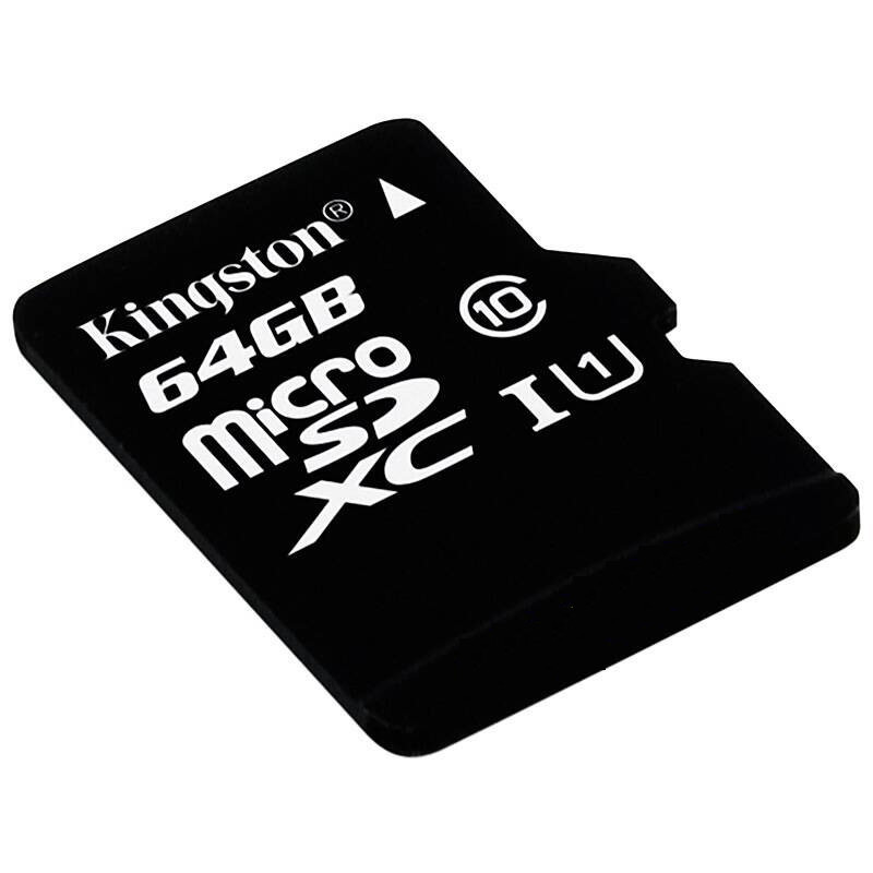 金士顿(Kingston)TF卡 64G 80MB/s 手机存储卡(Micro SD)Class10 UHS-I