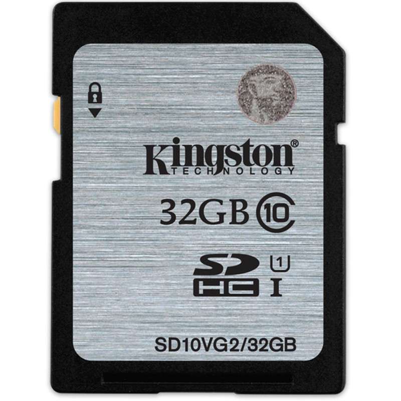 金士顿(Kingston)SD卡(SD10VG2/32G) 80MB/s 相机存储卡 Class10 UHS-I