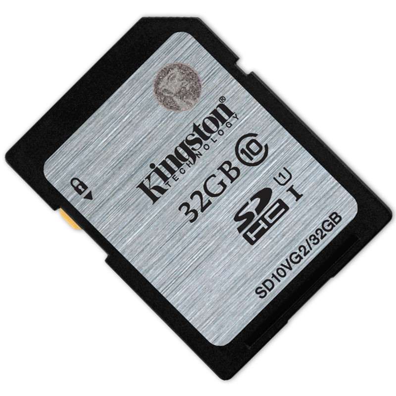 金士顿(Kingston)SD卡(SD10VG2/32G) 80MB/s 相机存储卡 Class10 UHS-I