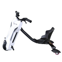 爱奇e族 电动三轮车 儿童漂移车 智能平衡车扭扭车代步车 白色豪华版