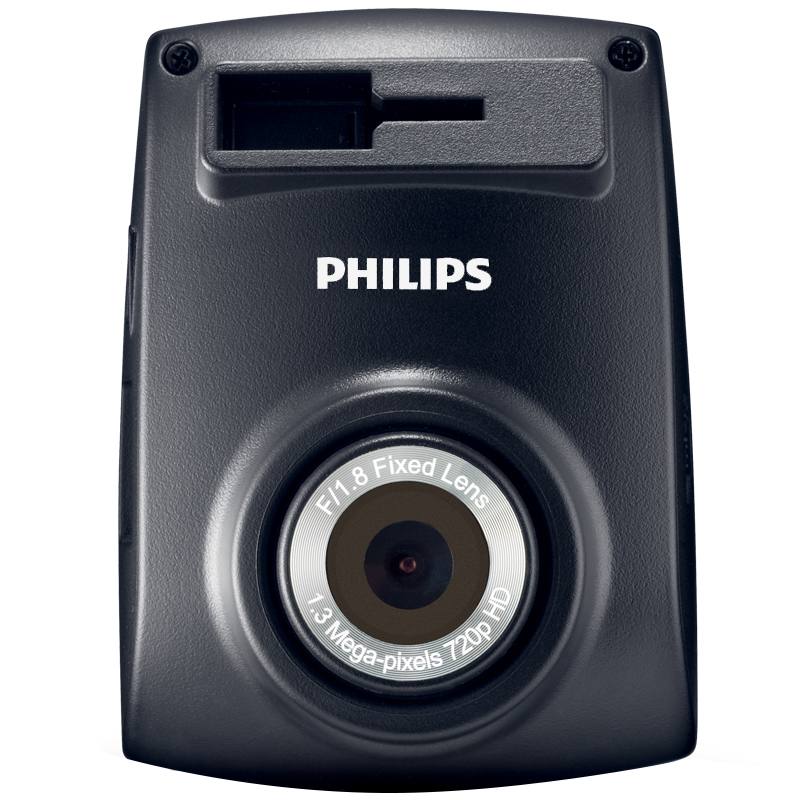 飞利浦(Philips) ADR600车载行车记录仪 全高清720P 行车记录仪 大广角记录仪 可夜视SD卡