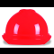 梅思安 V-Gard500 ABS带透气孔帽壳,一指键帽衬,针织布吸汗带,C型下颏带,红 10146650