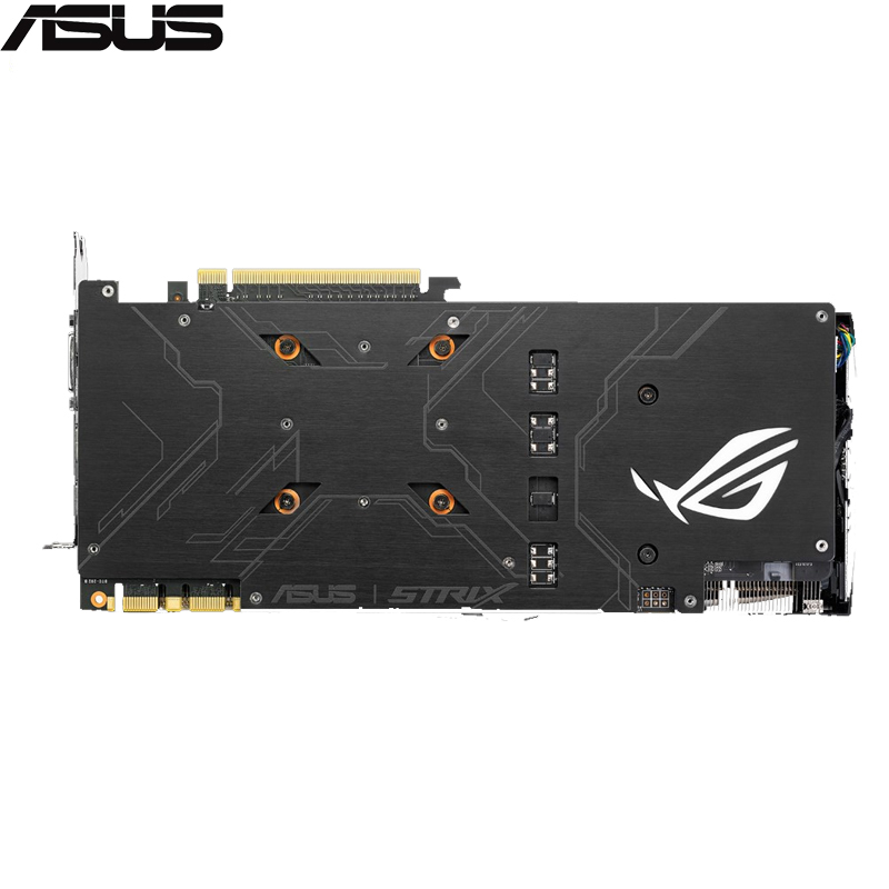 华硕（ASUS）ROG STRIX-GTX1070-O8G-GAMING猛禽OC版游戏显卡 三风扇