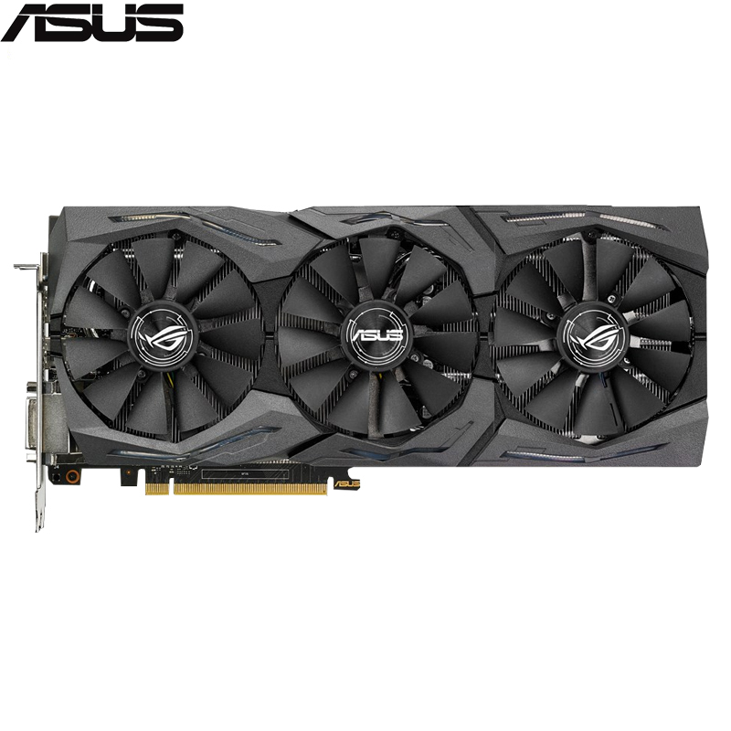 华硕(ASUS)ROG STRIX-GTX1080-8G-GAMING 非公GTX1080 猛禽战枭版