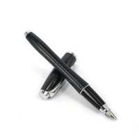 派克(Parker)都市乌木黑格子纹墨水笔 钢笔