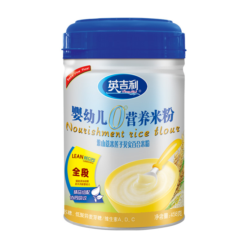 [苏宁自营]英吉利(yingjili)淮山米粉全段 458g/罐